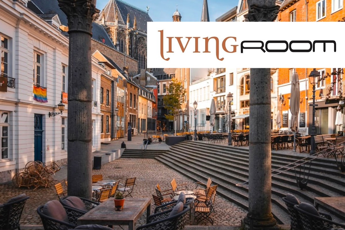 Fr�hst�cksplatte f�r ZWEI im sch�nen Livingroom in Aachen!